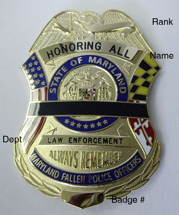 Personalized Commemorative Badge